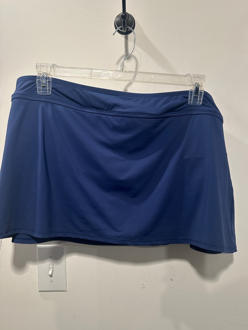 Liz Claiborne Navy Blue Swim Skort 20W